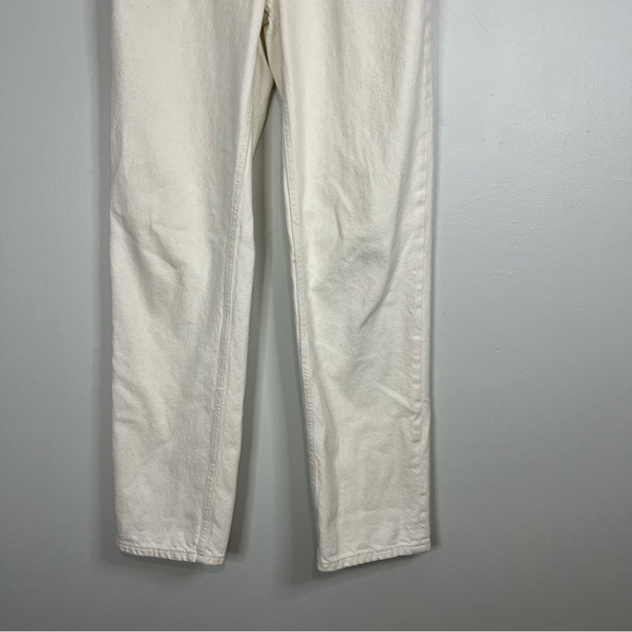 Rails Topanga Straight Leg Ecru High Rise Jeans size 26 - Picture 5 of 10